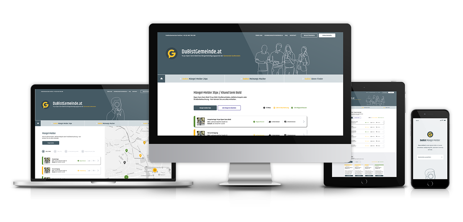 Digitale Bürgerbeteiligung via App oder am Desktop